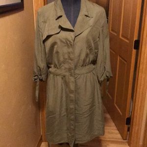 Banana republic trench dress